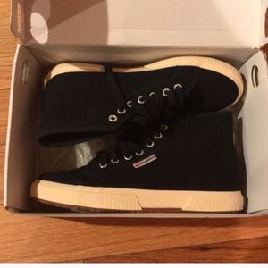 NIB Superga High Top Sneakers
